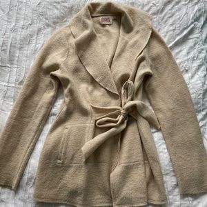 Anthropologie wrap sweater
